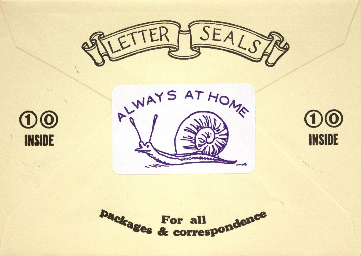 Always at Home - Letter Seal (Pack of 10)
