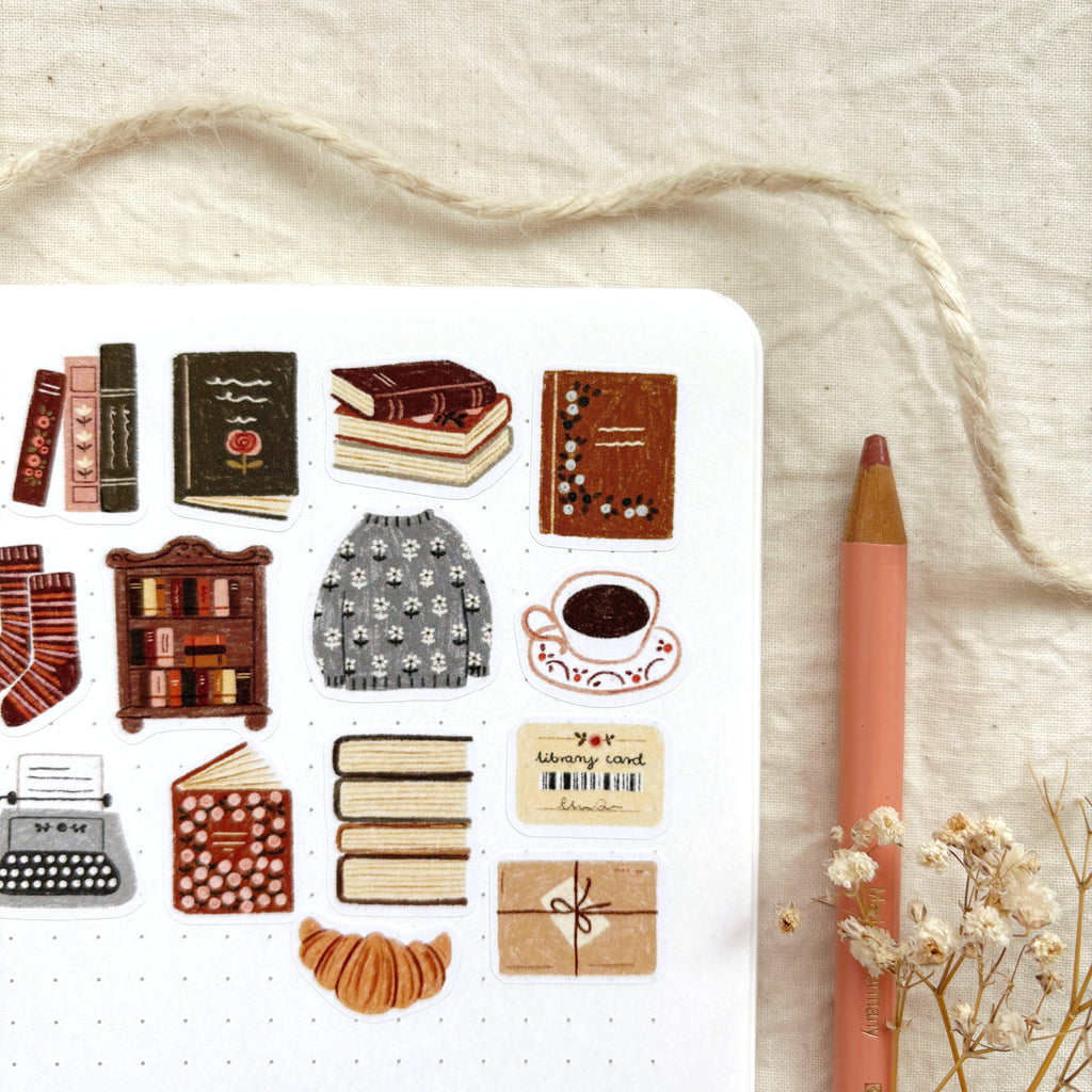 Bookish Corner stickers – Och Monika
