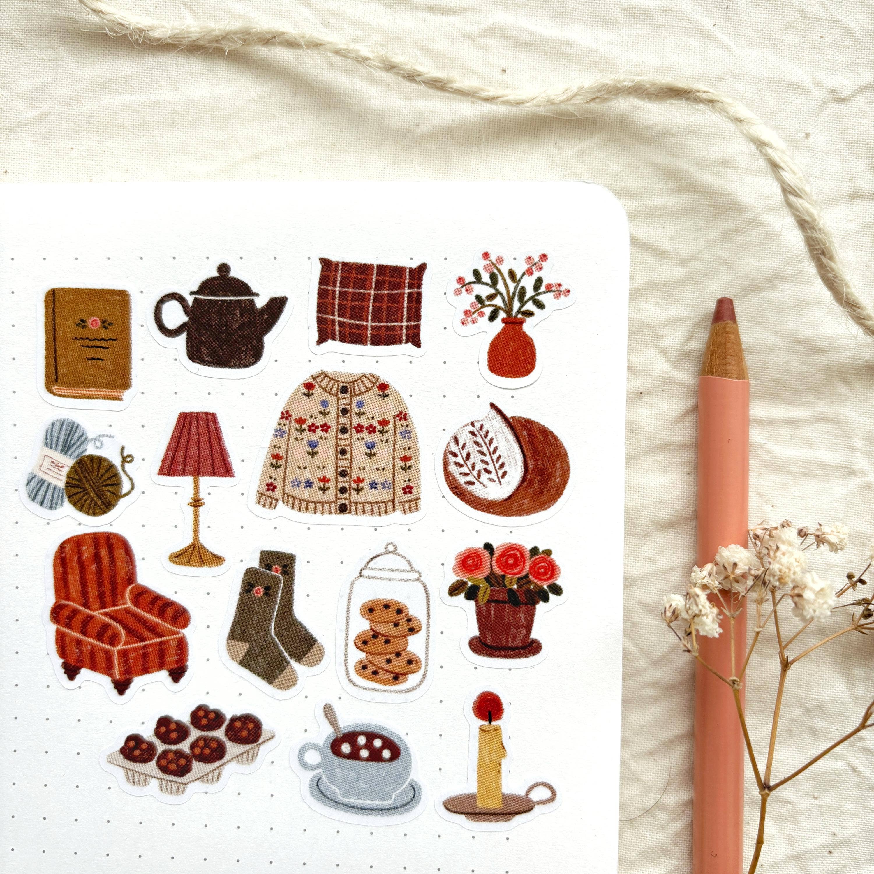 Cosy Home – Stickers by Och Monika