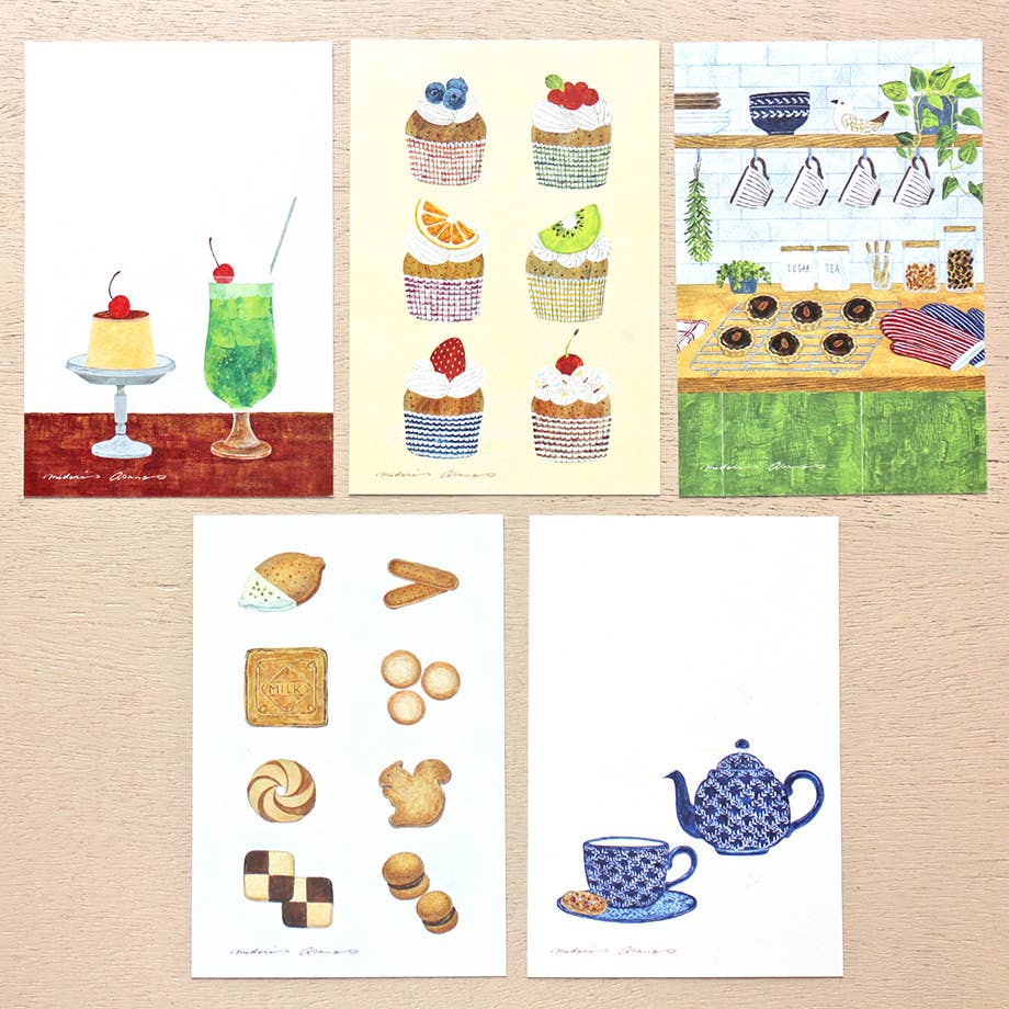 Cozyca Postcard Pad - Three O'Clock