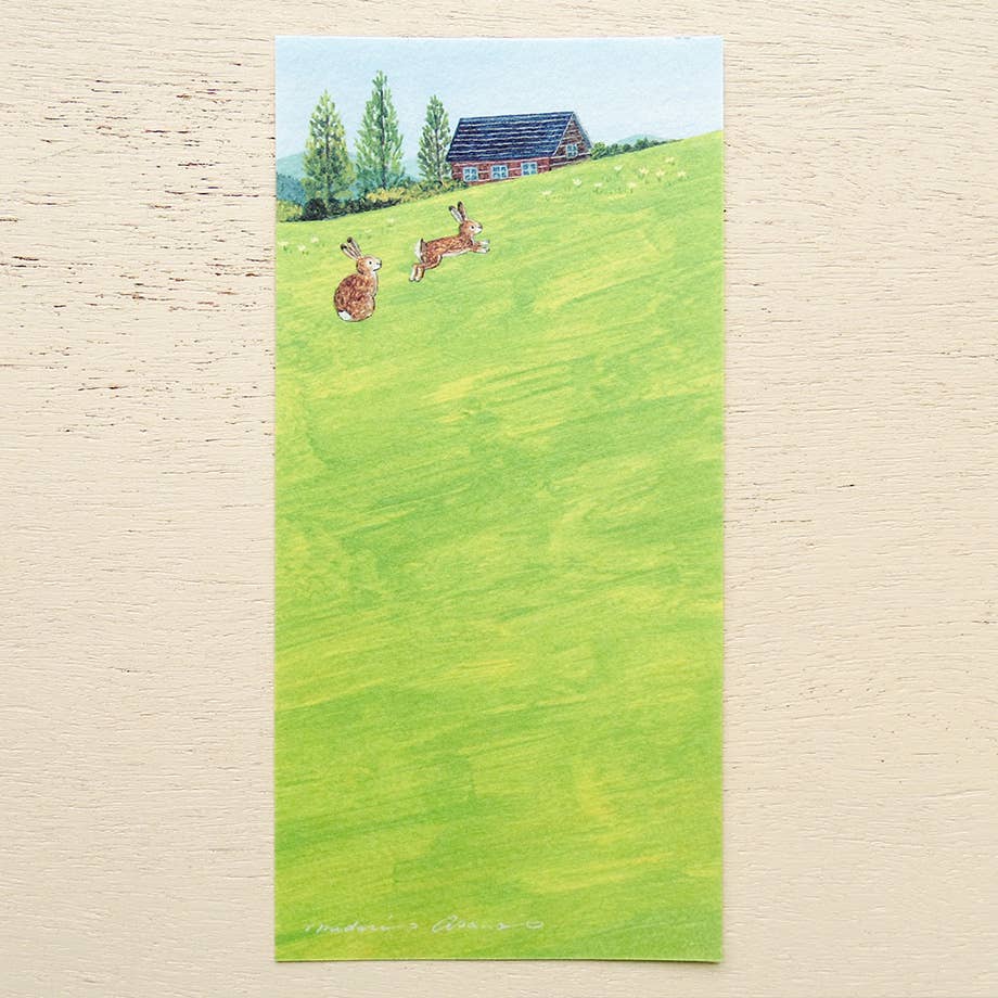 One Day – Ippitsusen Letter Pad by Cozyca
