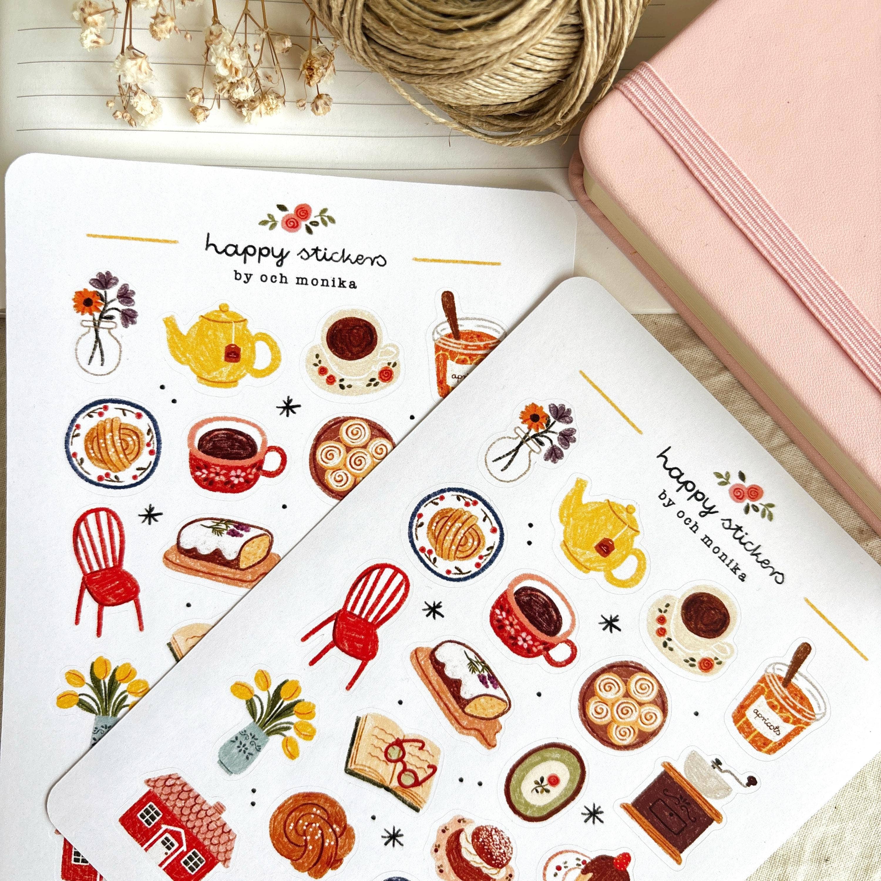 Fika – Stickers by Och Monika