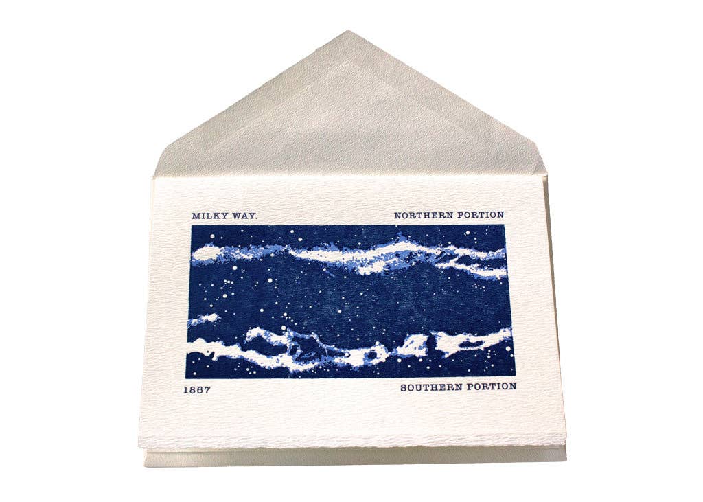 Milky Way – Letterpress Card