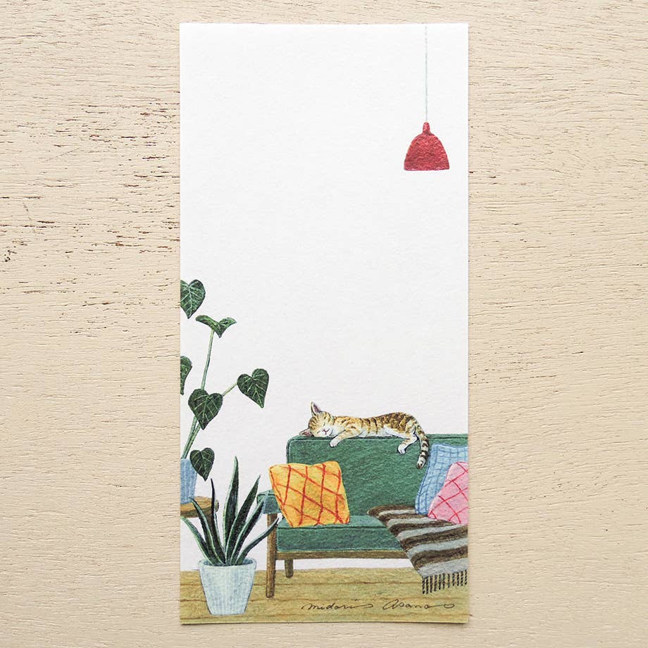 One Day – Ippitsusen Letter Pad by Cozyca