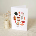 Warm wishes Christmas card – Och Monika