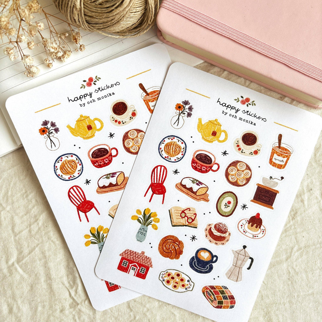 Fika – Stickers by Och Monika