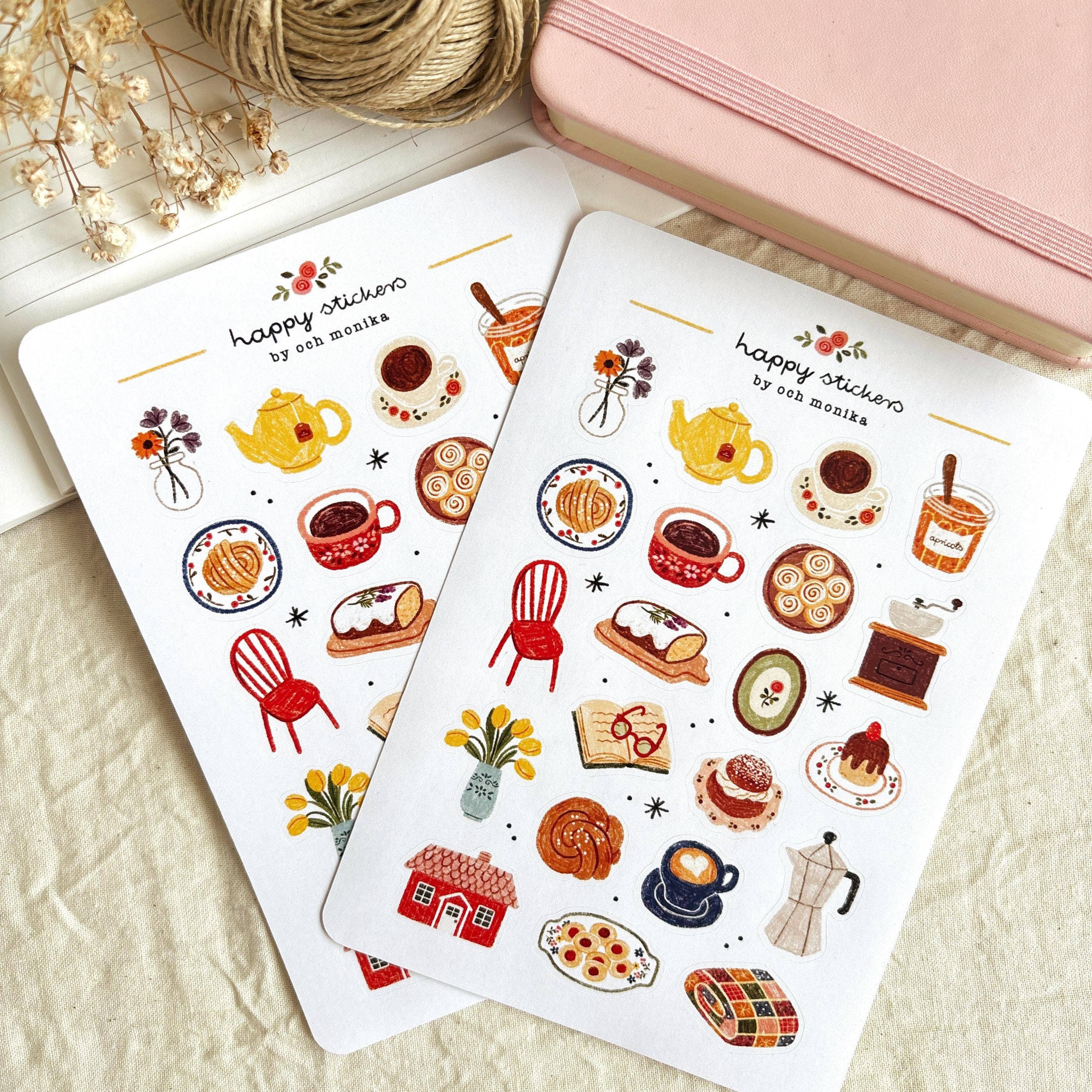 Fika – Stickers by Och Monika