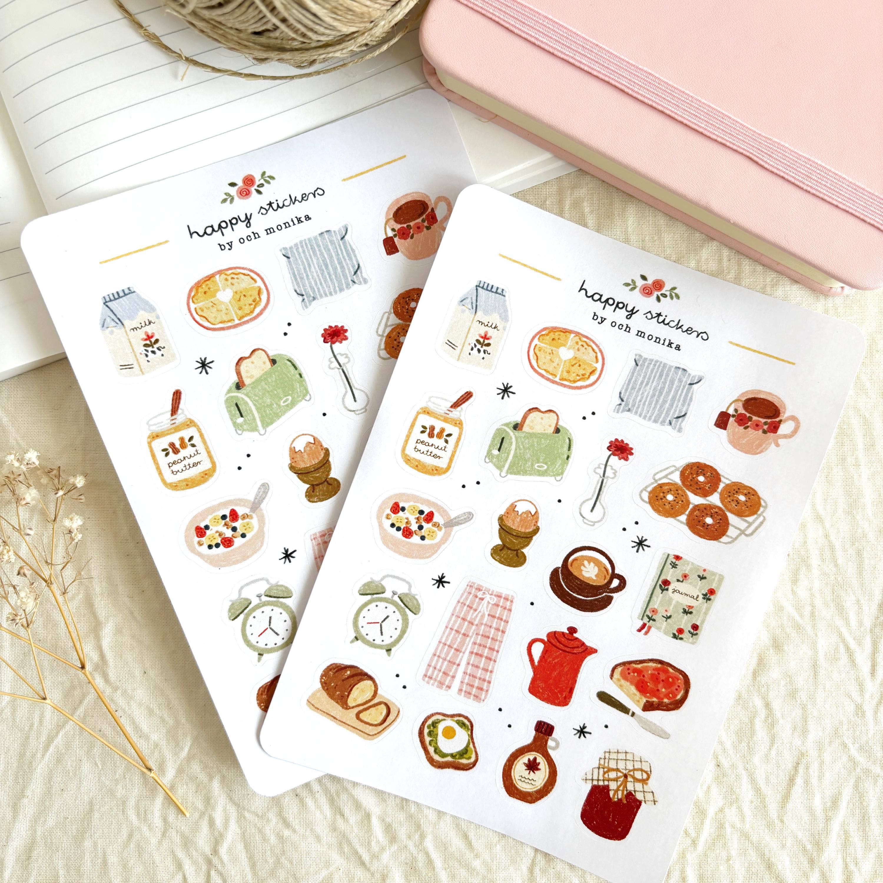 Good Morning – Stickers by Och Monika