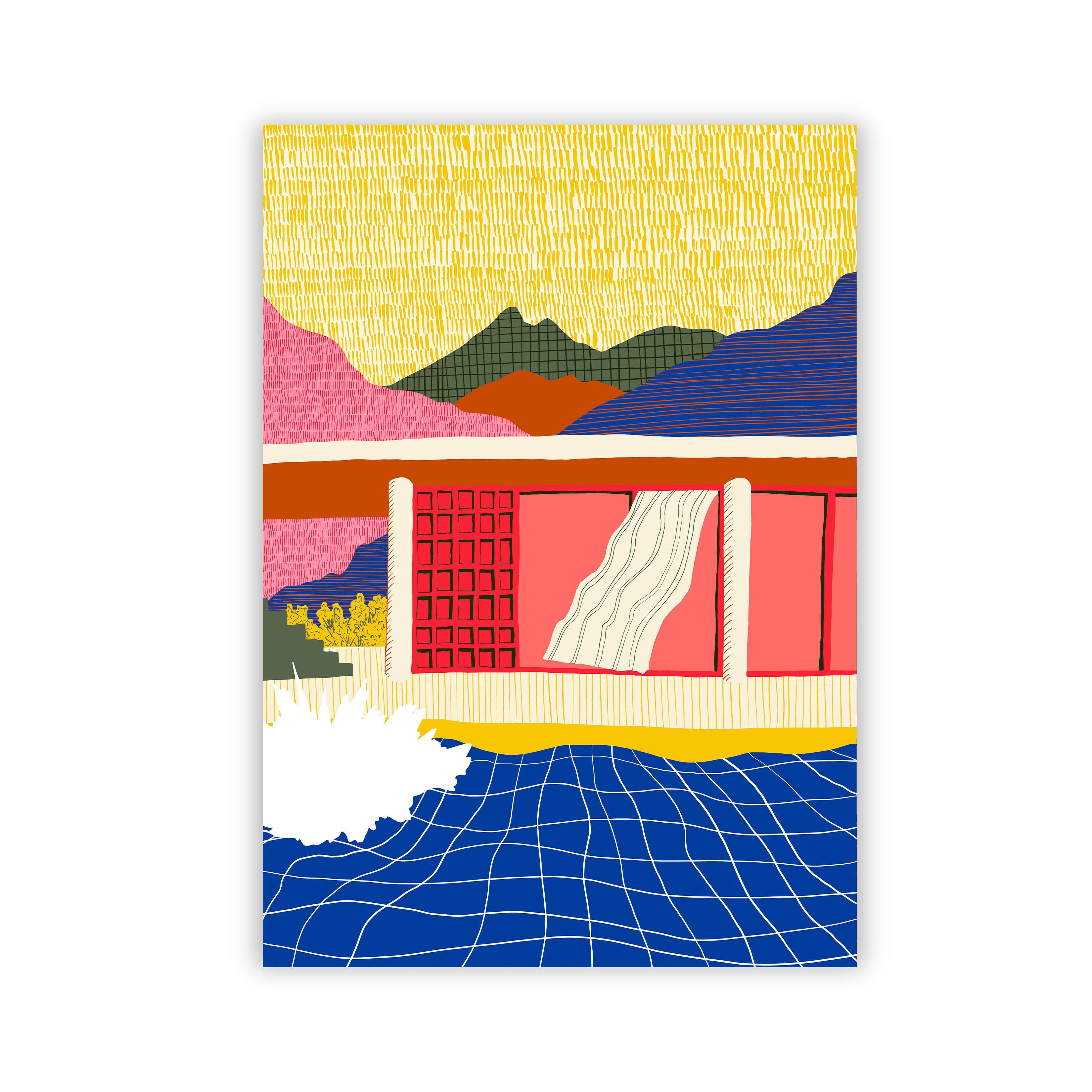The Dive - A5 Notebook by AUGUSTIN