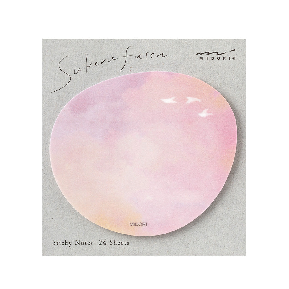 Sunset Transparent Sticky Notes – Midori
