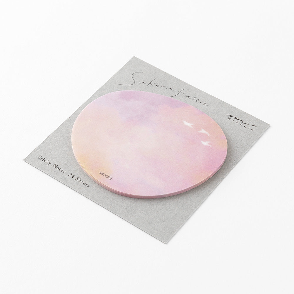 Sunset Transparent Sticky Notes – Midori