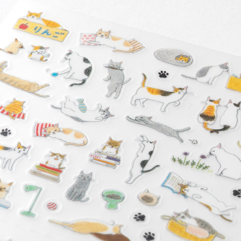 Cat Stickers (Small) – Midori