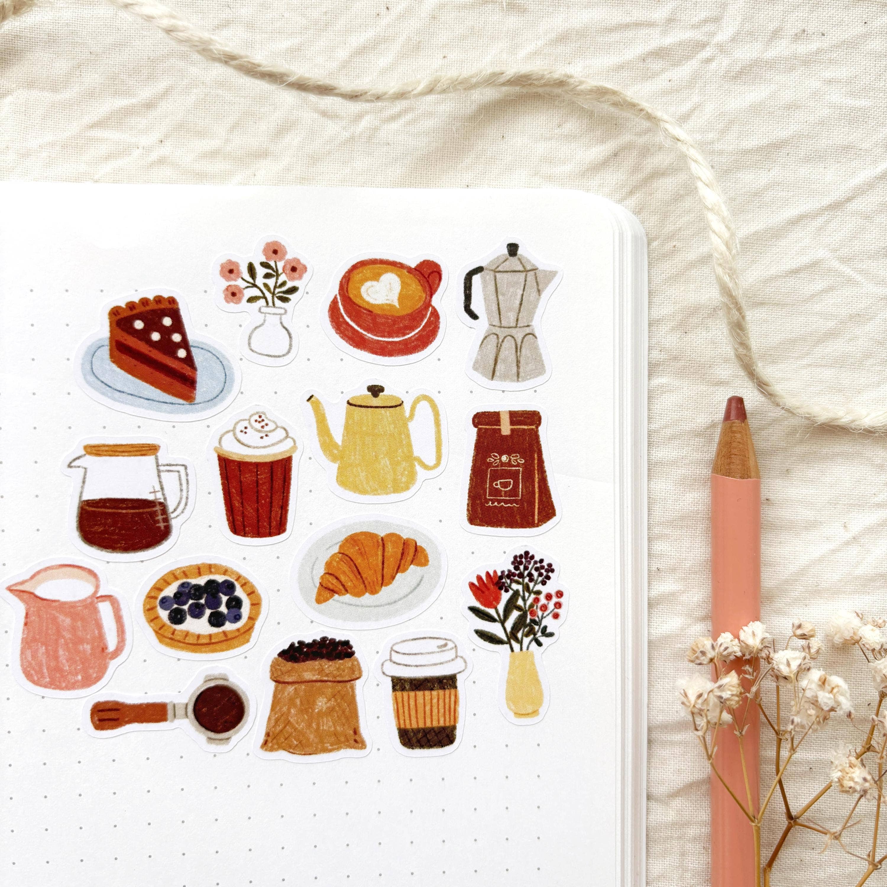 Coffee time – Stickers by Och Monika