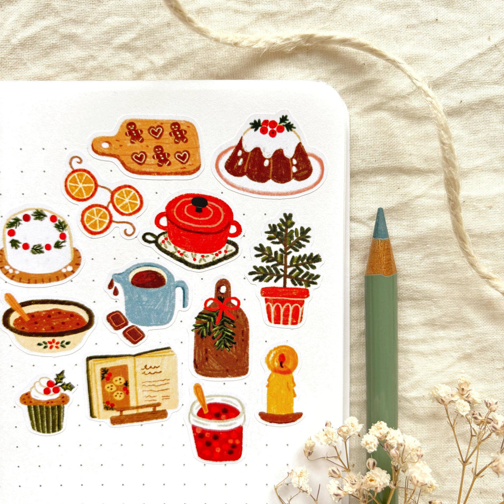 Winter Baking – Stickers by Och Monika
