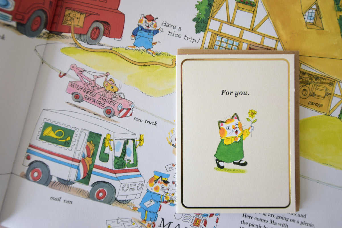 For You – Mini Card by Richard Scarry