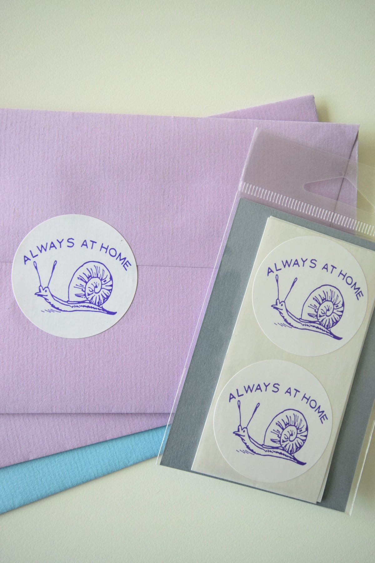 Always at Home - Letter Seal Stickers (Pack of 10)