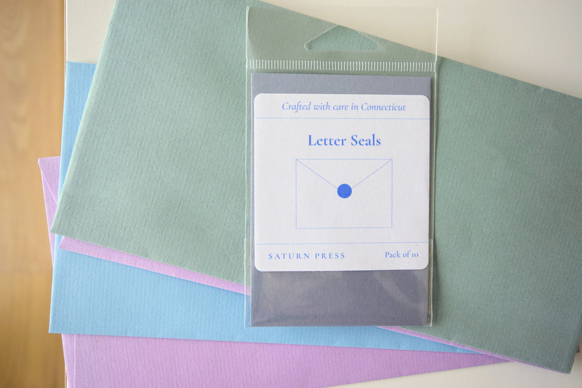 Always at Home - Letter Seal Stickers (Pack of 10)