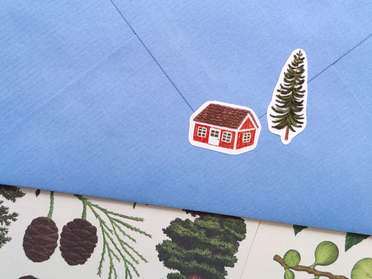 Scandi Summerhouse – Stickers by Och Monika