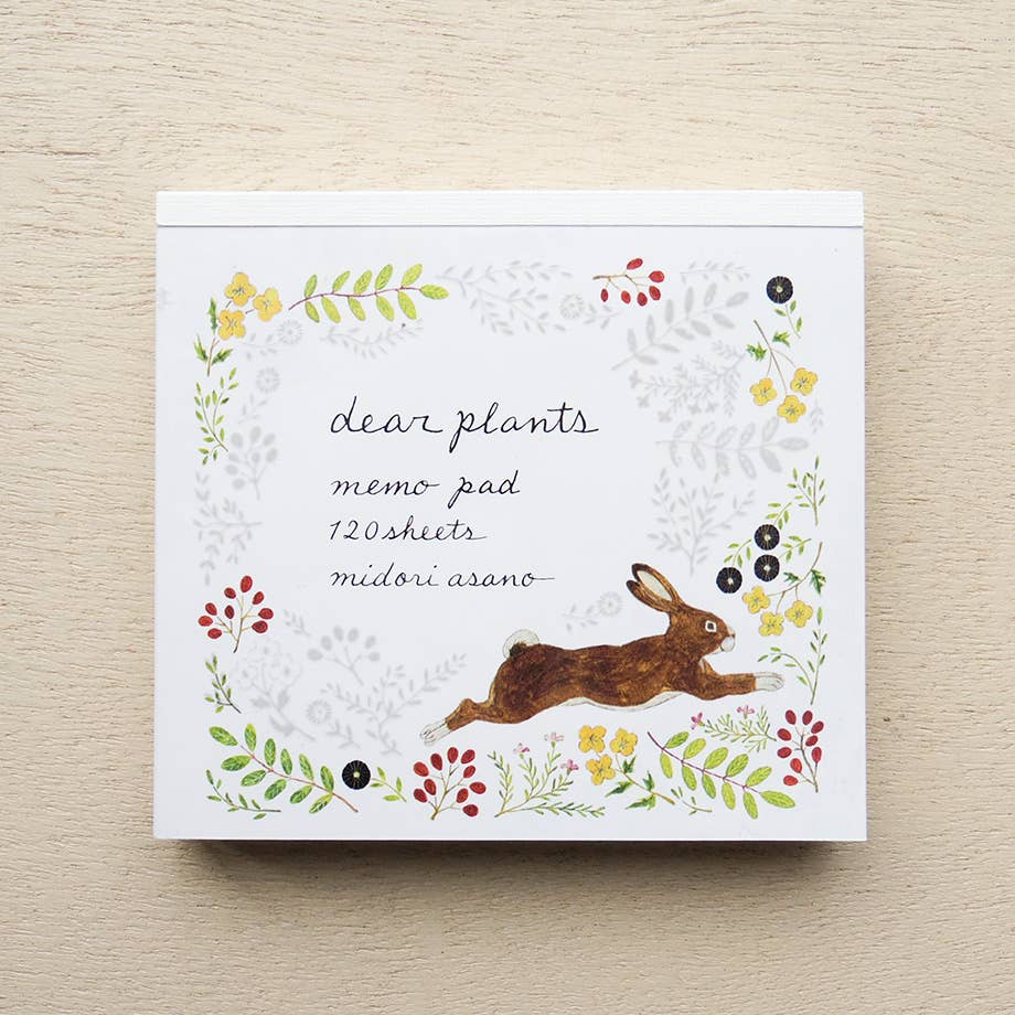 Dear Plants – Cozyca Memo Pad