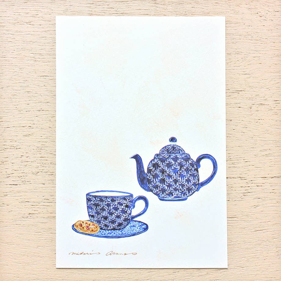 Cozyca Postcard Pad - Three O'Clock