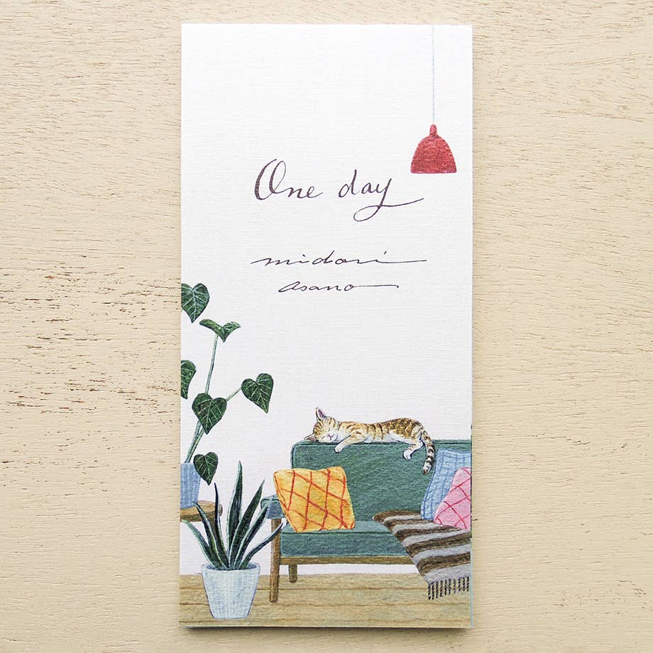 One Day – Ippitsusen Letter Pad by Cozyca