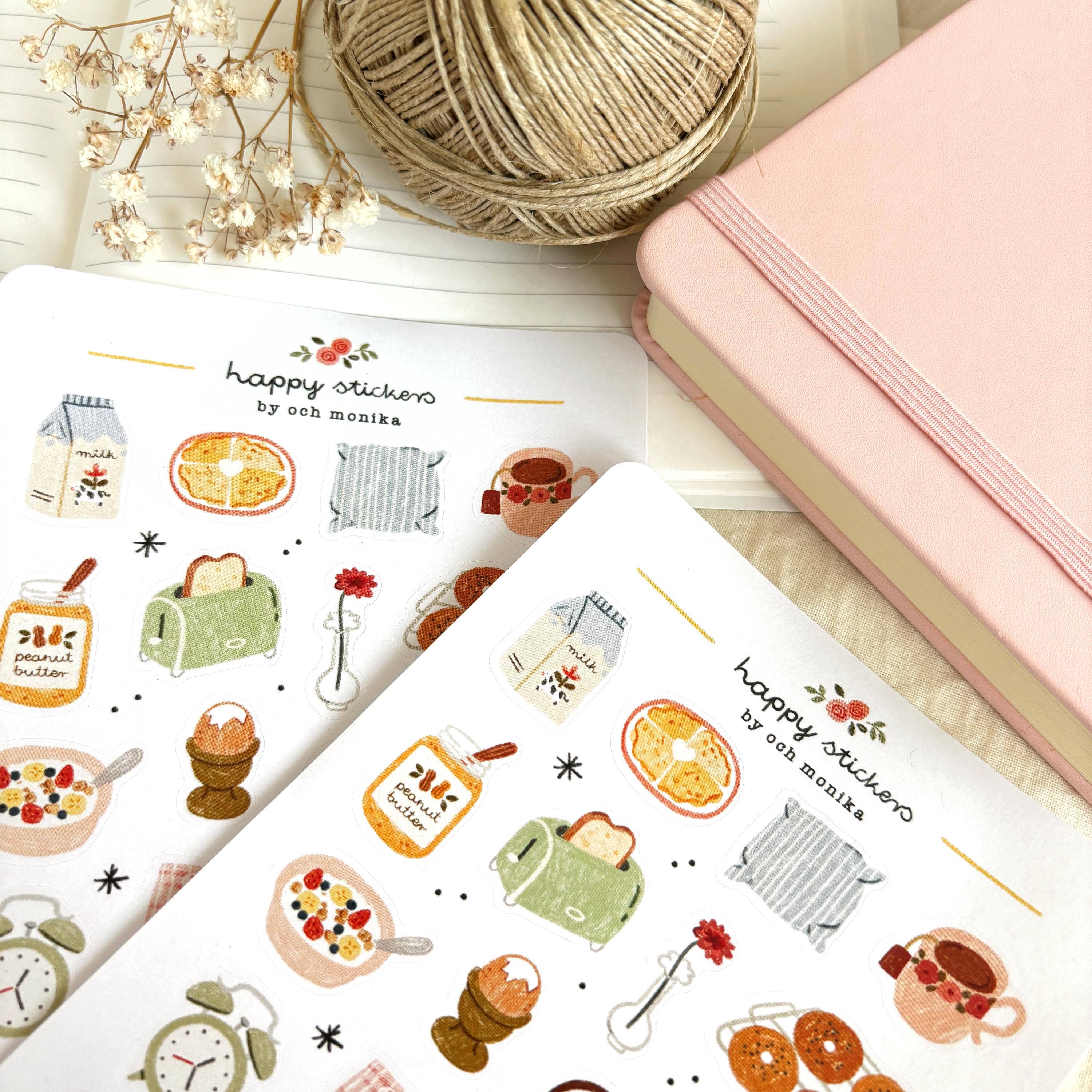 Good Morning – Stickers by Och Monika