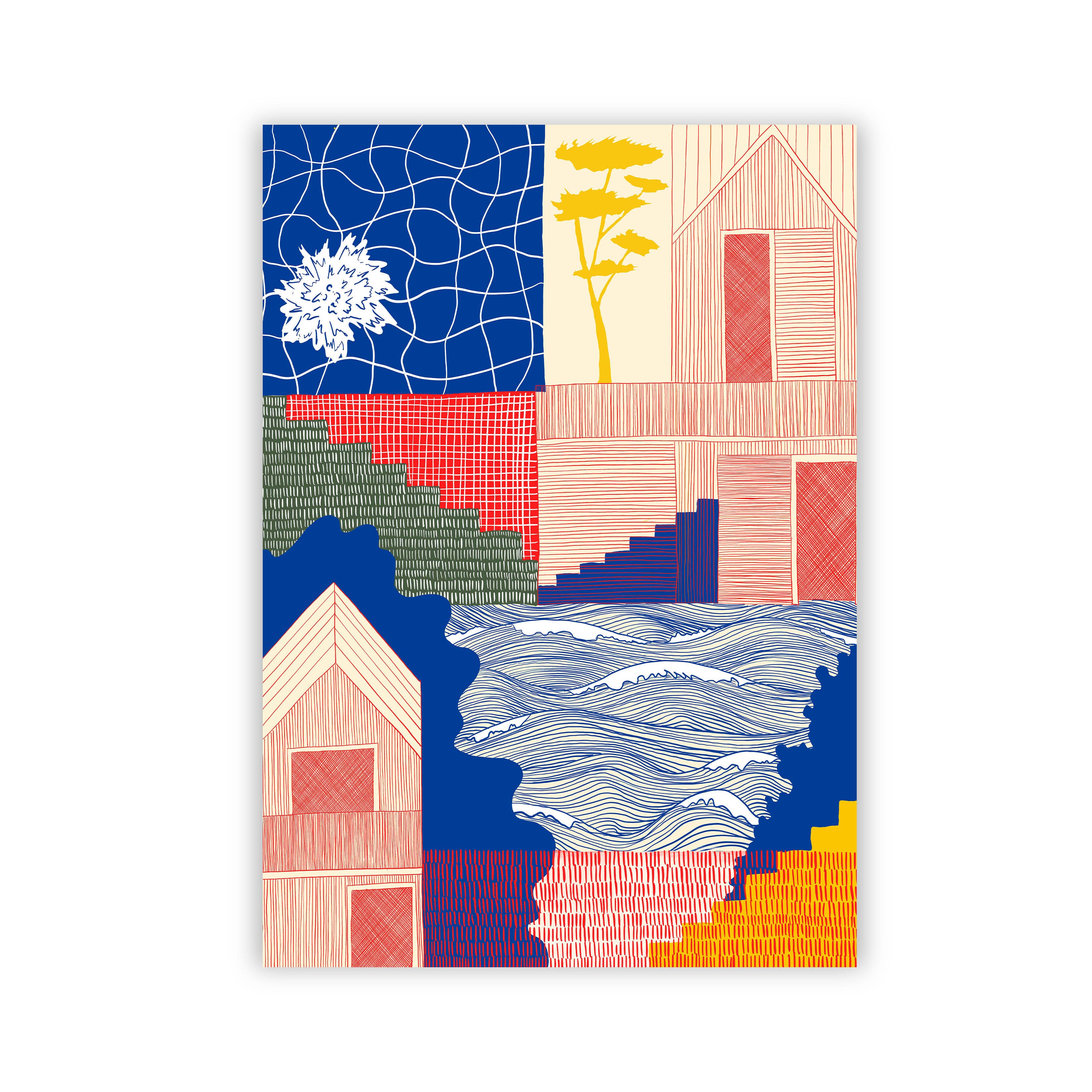 The Cabin - A5 Notebook by AUGUSTIN