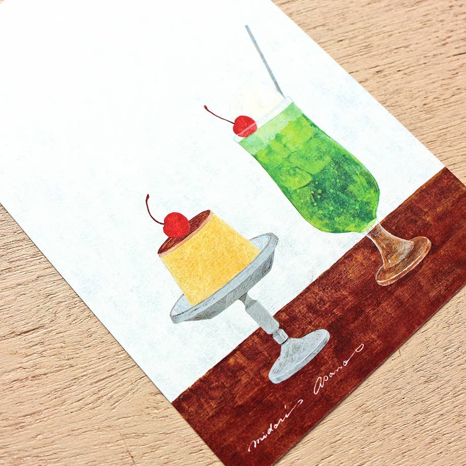 Cozyca Postcard Pad - Three O'Clock