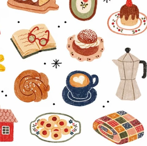 Fika – Stickers by Och Monika