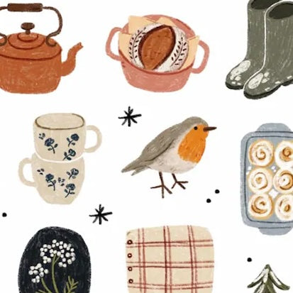 Soft winter – Stickers by Och Monika