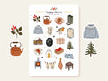 Soft winter – Stickers by Och Monika
