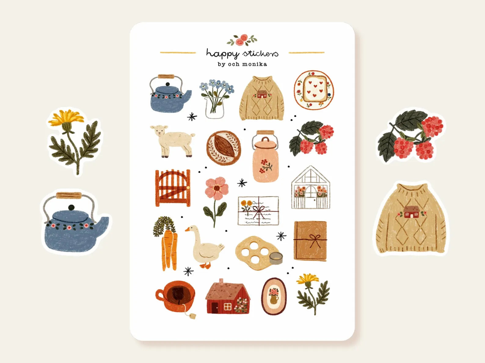 Soft Life – Stickers by Och Monika