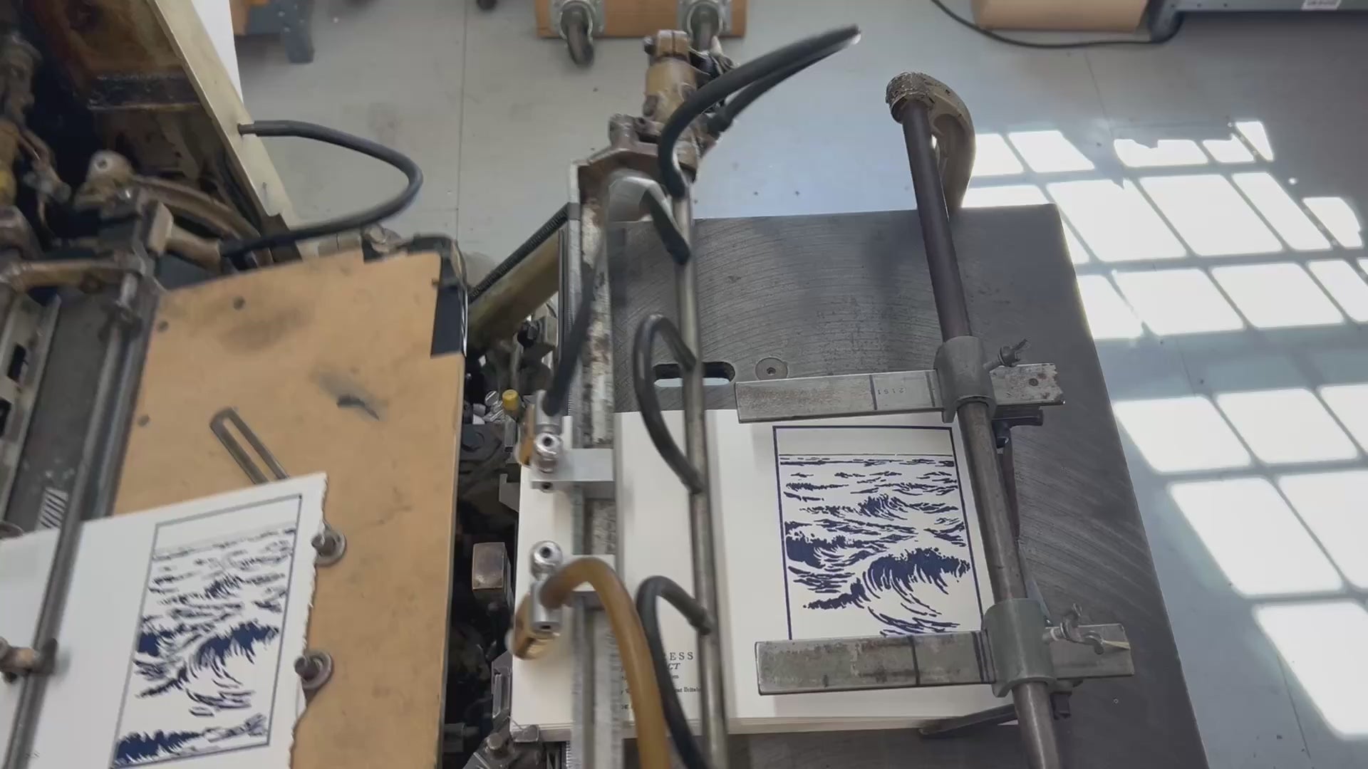 The Sea – Letterpress Card