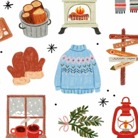 Snowy Slopes stickers – Och Monika